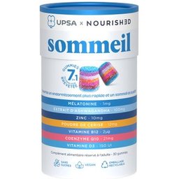 Nourish Sommeil 7 En 1 30 Gummies