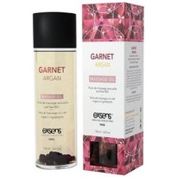 Organic Massage Oil with stones, 100 mL