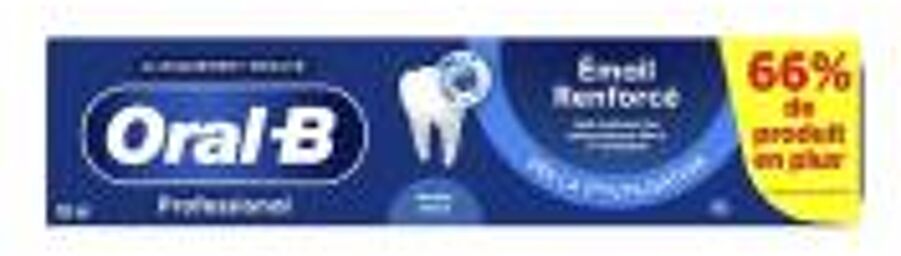 Professional Dentifrice Émail Renforcé Menthe Douce 125 ml - Tube 125 ml