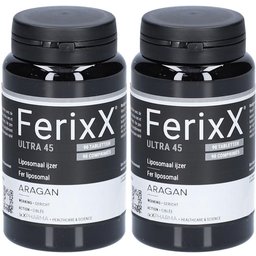 Ferixx Ultra 45® | Fer liposomal Lipofer® 45 mg + vitamine B12 | Breveté