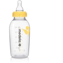 flacon tétine silicone moyen débit 250ml