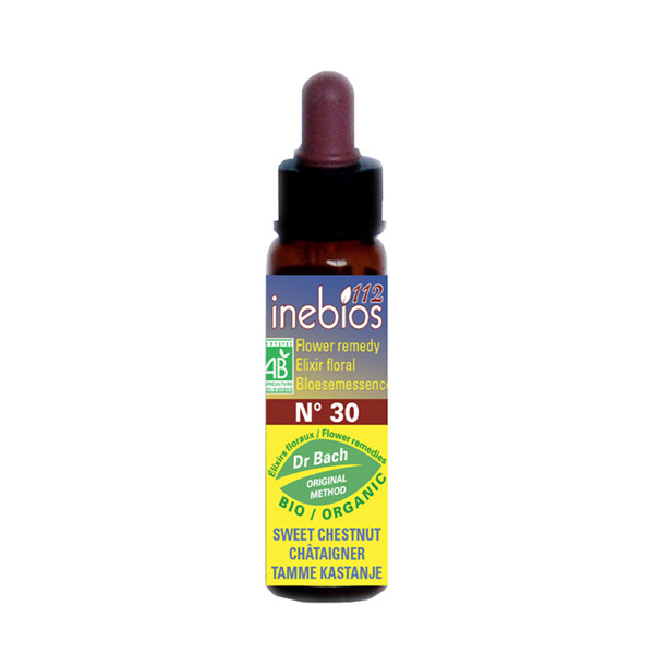 Fleur de Bach n°30 Sweet Chestnut - Chataignier Bio 10ml