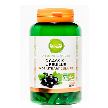 Articulation - Cassis Bio 200 gélules
