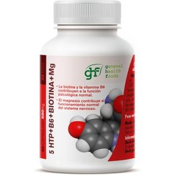 Triptófano 5Htp + B6 + Biotina + Mg 60caps