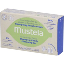 Mustela® Shampoing Douche Solide Huile d'avocat BIO