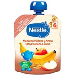 Naturnes Compote Banane Pomme Poire 130g