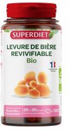 Levure de Bière Bio 120 Unités - Pot 120 comprimés
