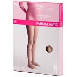 Panty-medium waist length (E-T) Compression Normale Beige TL