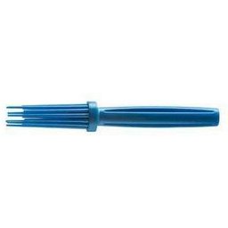 Brosse à friser en plastique 1pc