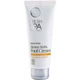 Bania spa frais - Crème pour les pieds aux herbes vapeur, nutritive 75 ml