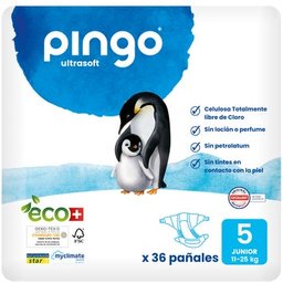 Couches Junior T5 36 pcs