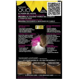 Olia Permanent Hair Color N°6.3 Dark Golden Blonde 4 pièces