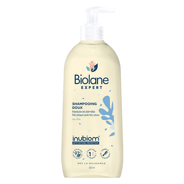 Shampooing doux au lin Nettoie et démêle 350ml