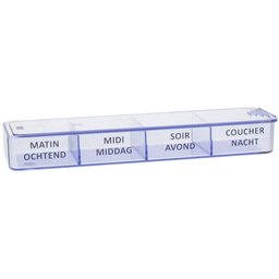 Medidose Pilulier de Poche 1 Jour