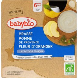 Gourdes Brasse Pomme et Fleur D'Orange 4uts 85g