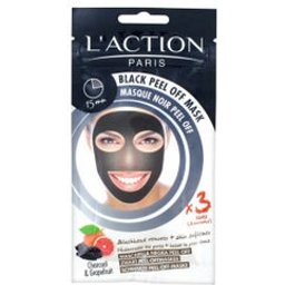 Valdispharm L'Action Masque Noir Pell Off Charbon 3 sachets