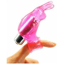 Lapin en silicone pour doigt 1 pièce