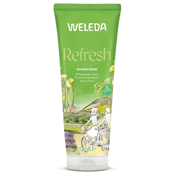 Refresh Crème de Douche Citron rafraîchissant - Weleda