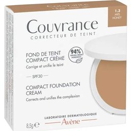 Couvrance Fond De Teint Compact Crème SPF30 1.3 Miel 8,5g