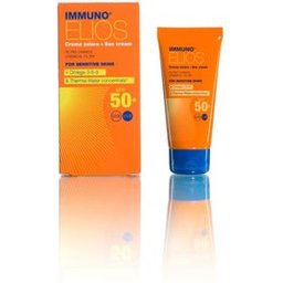 Immuno Elios Crème Solaire pour Peaux Sensibles Spf50+ 50Ml