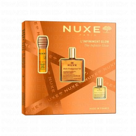 Coffret L'infininiment Glow - Huile Prodigieuse OR 50ml Noël 2025