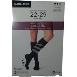 Chaussette Antibactérienne Compression Normale Taille XL Noir 1 Paire