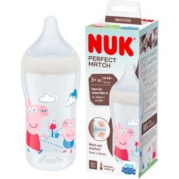 Perfect Match Biberon Silicone Peppa Pig +3M 250 ml