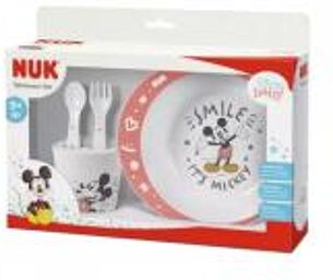 Coffret Vaisselle Mickey Micro-Ondable - Coffret vaisselle