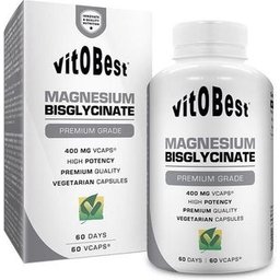 Bisglycinate de magnésium 60 capsules