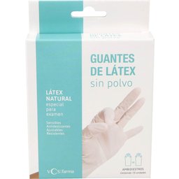 Latex Gants sans poudre sans poudre T-2 10 pcs