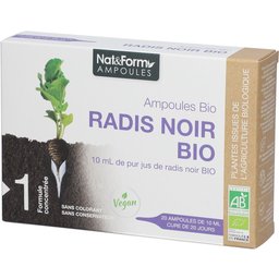 Ampoules Radis noir Bio