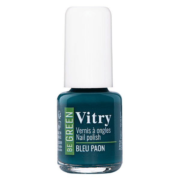 Be Green Vernis à Ongles N°107 Bleu Paon 6ml