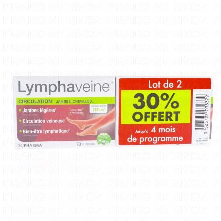 3C PHARMA Lymphaveine lot de 2 x 60 comprimés