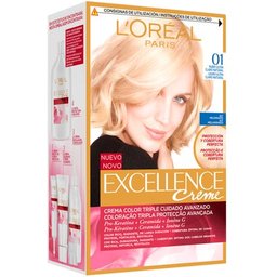 Set Excellence Creme Tint 01 Ultra Light Natural Blonde