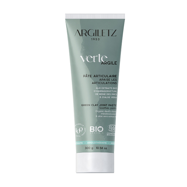 Pâte Articulaire Apaisante Argile Verte Bio 300g