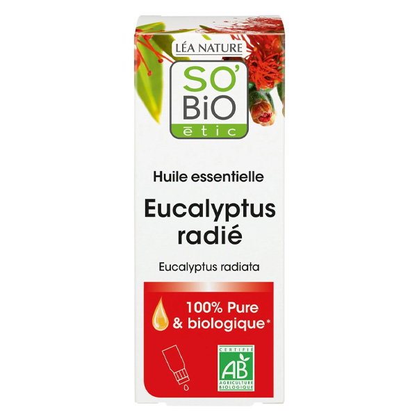 So'Bio Étic Aroma Huile Essentielle Eucalyptus Radié Bio 15ml