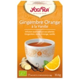Gingembre Orange · La Vanille 17 Sachets 30,6G