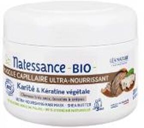 Masque Capillaire Ultra-Nourrissant - Karité Bio & Kératine Végétale - Pot 200 ml