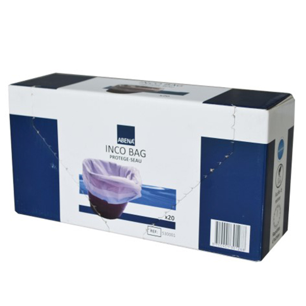 Inco Bag Sac Protège Seau Usage Unique 20 unités