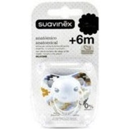 Suavinex™ Tétine silicone anatomique +6m 1ud 1ud