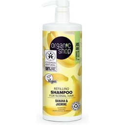 Reffilling Shampoo For Normal Hair Banana And Jazmine 1000ml