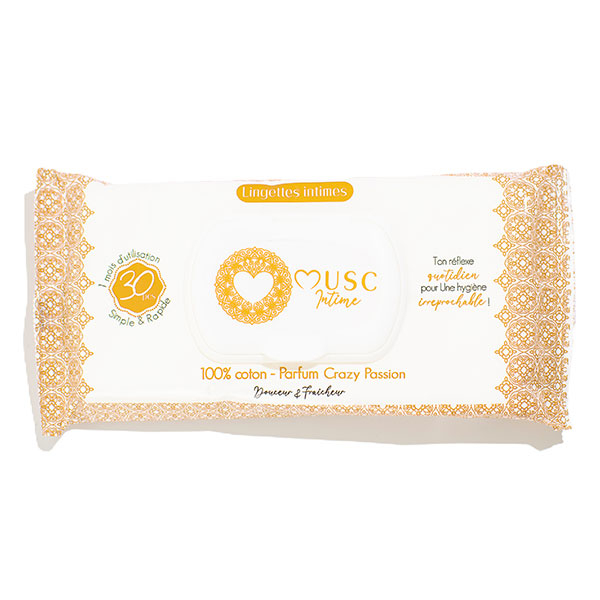 Crazy Passion - La pulpeuse Lingettes intimes - 30 unités