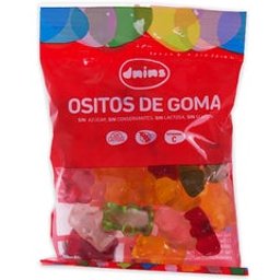 Oursons Gomme Sans Sucre Sans Gluten 75g