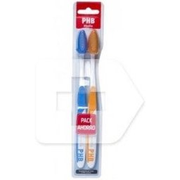 Plus Adulte Brosse à dents moyenne 2 pièces
