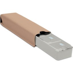 Plic Pilulier Journalier Daily Simili Cuir 4 Compartiments 1 ut