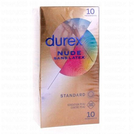 Préservatifs - Nude Sans Latex - Sensation Peau Contre Peau 10 préservatifs