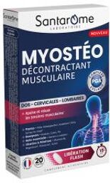 Myostéo Décontractant Musculaire Complément Alimentaire 20 Comprimés - Boîte 20 comprimés