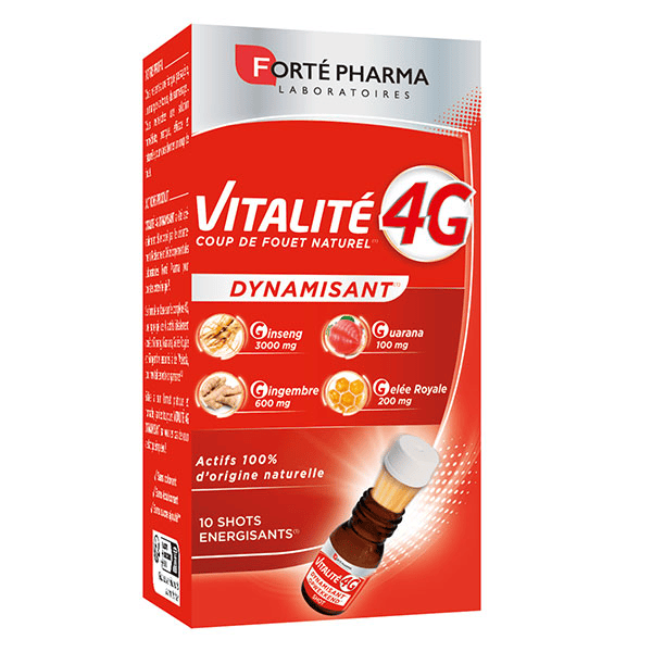 Vitalité 4G Dynamisant 10 shots