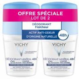 Déodorant Anti-Transpirant 48H Sans Alcool Bille Lot de 2 x 50 ml - Lot 2 x 50 ml