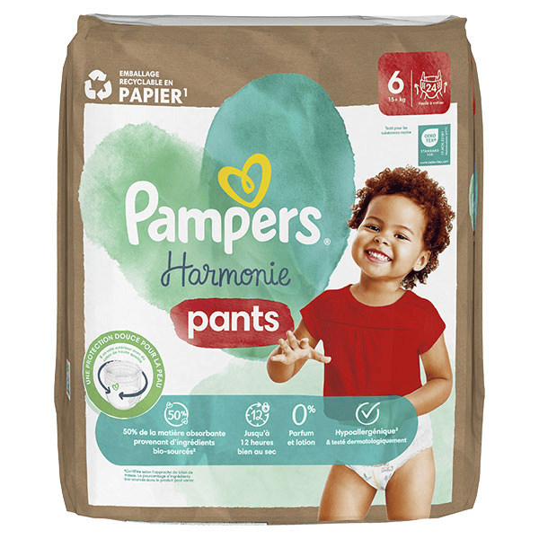 Harmonie Pants T6 (15+ Kg) Avec Emballage Papier Recyclable